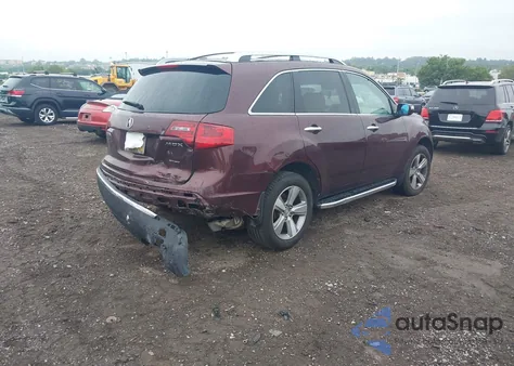 2012 Acura Mdx Technology Package from USA, damaged, VIN 2HNYD2H43CH507706